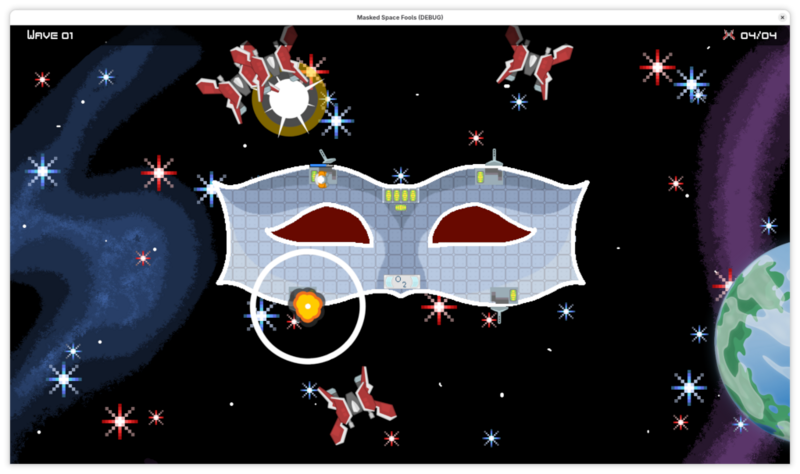 GGJ26: Masked Space Fools